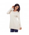 Apricot Soft V Neck Sweater